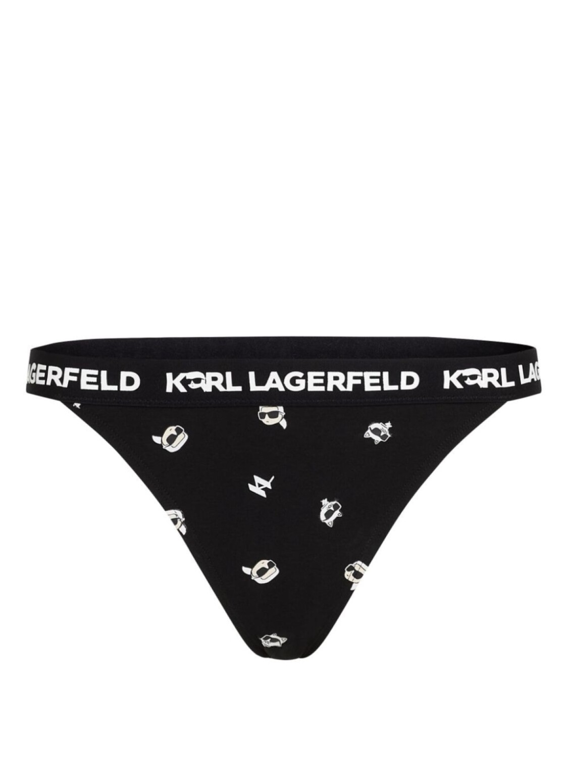 

Karl Lagerfeld трусы-брифы Ikonik 2.0 с логотипом, черный