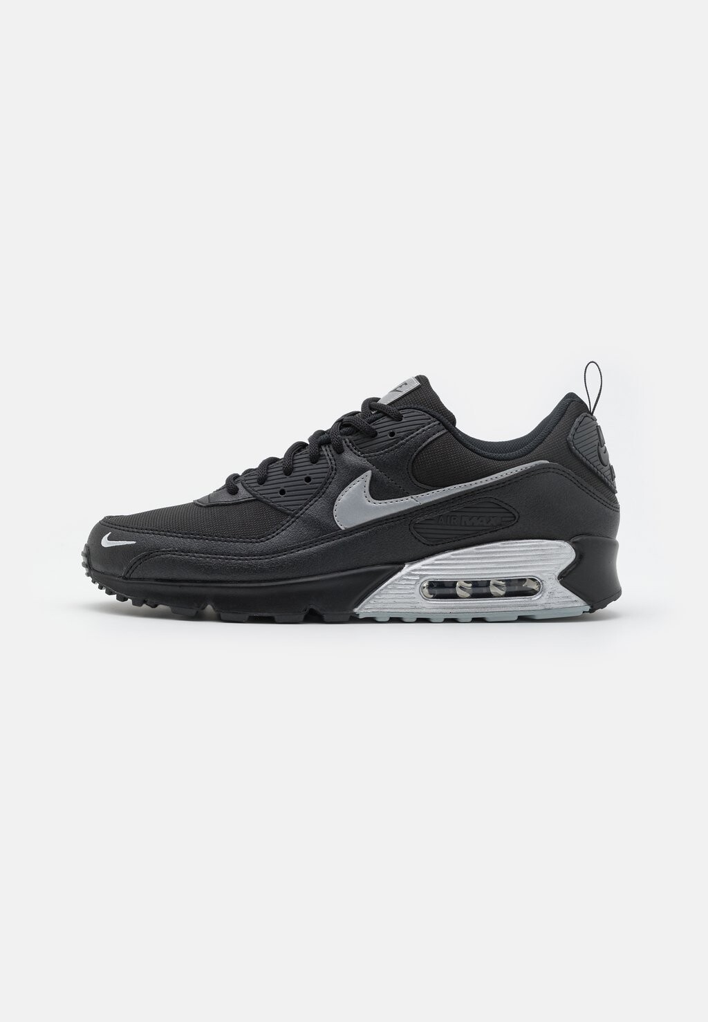 

Кроссовки Nike Air Max 90 Tu, черный / серебристый металлик