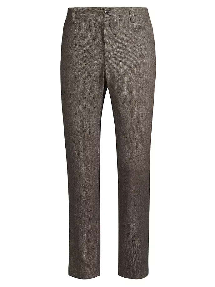 Твидовые брюки Thomas из смесовой шерсти Rails, цвет highland tweed
