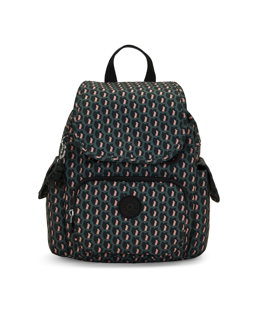

Женский рюкзак с разноцветной магнитной застежкой Kipling, мультиколор