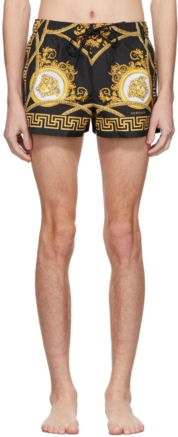 

Черные плавки 'La Coupe Des Dieux' Versace Underwear
