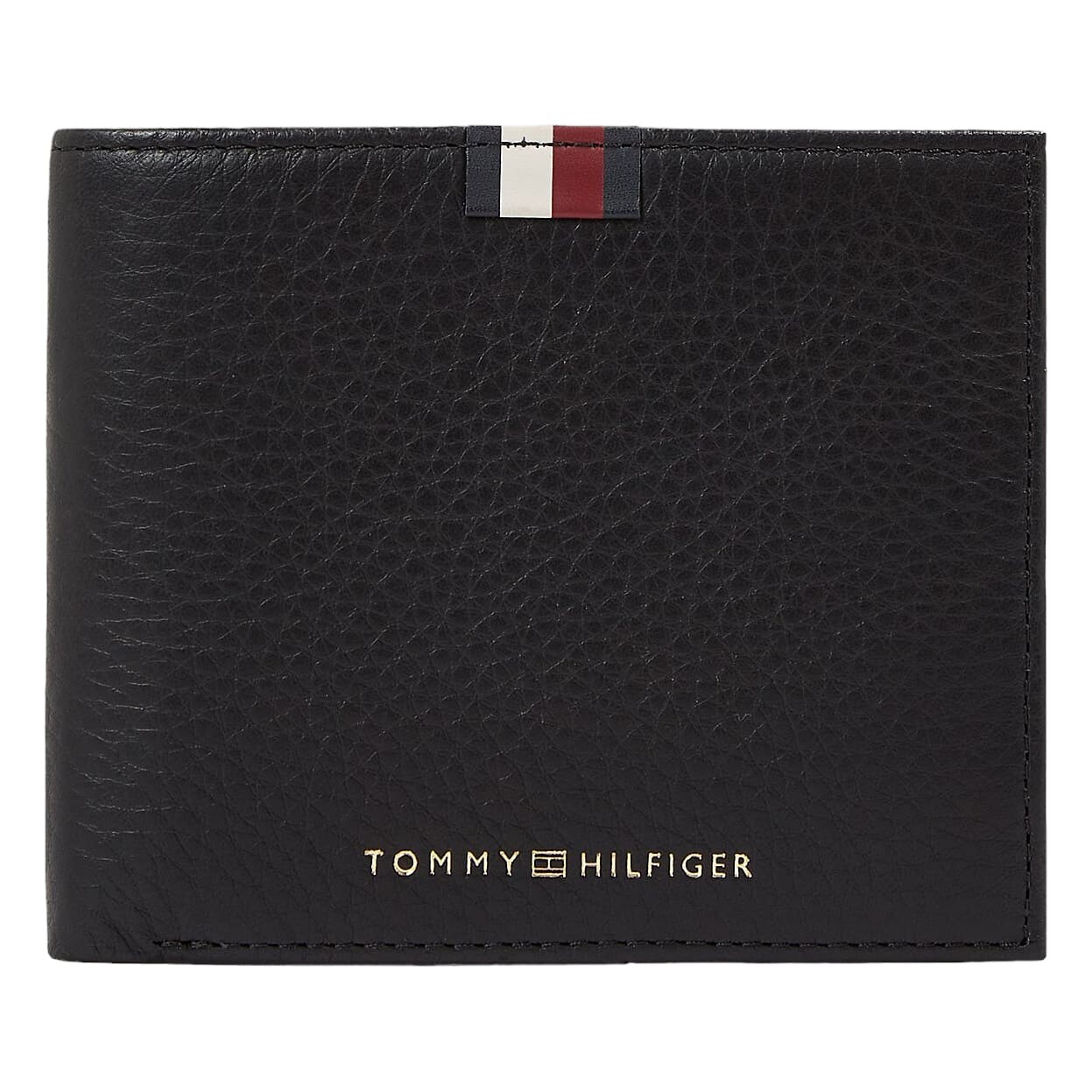 

Кошелек Tommy Hilfiger Logo Leather Card And Coin, черный