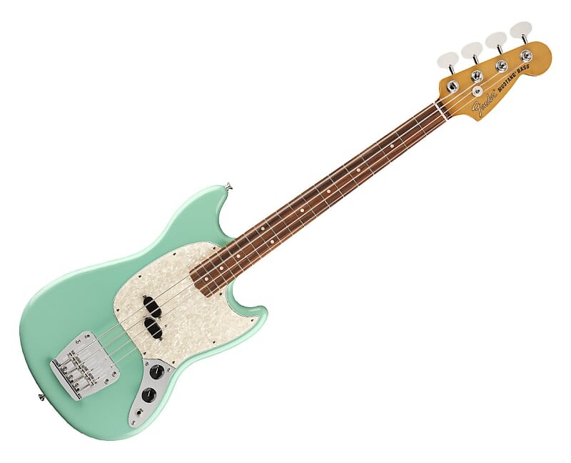 

Fender Vintera '60s Mustang Bass - Sea Foam Green с накладкой Pau Ferro