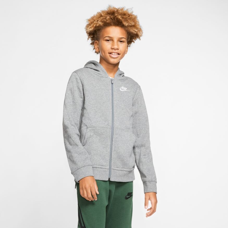 

Толстовка Nike Sportswear Full Zip Club, серый
