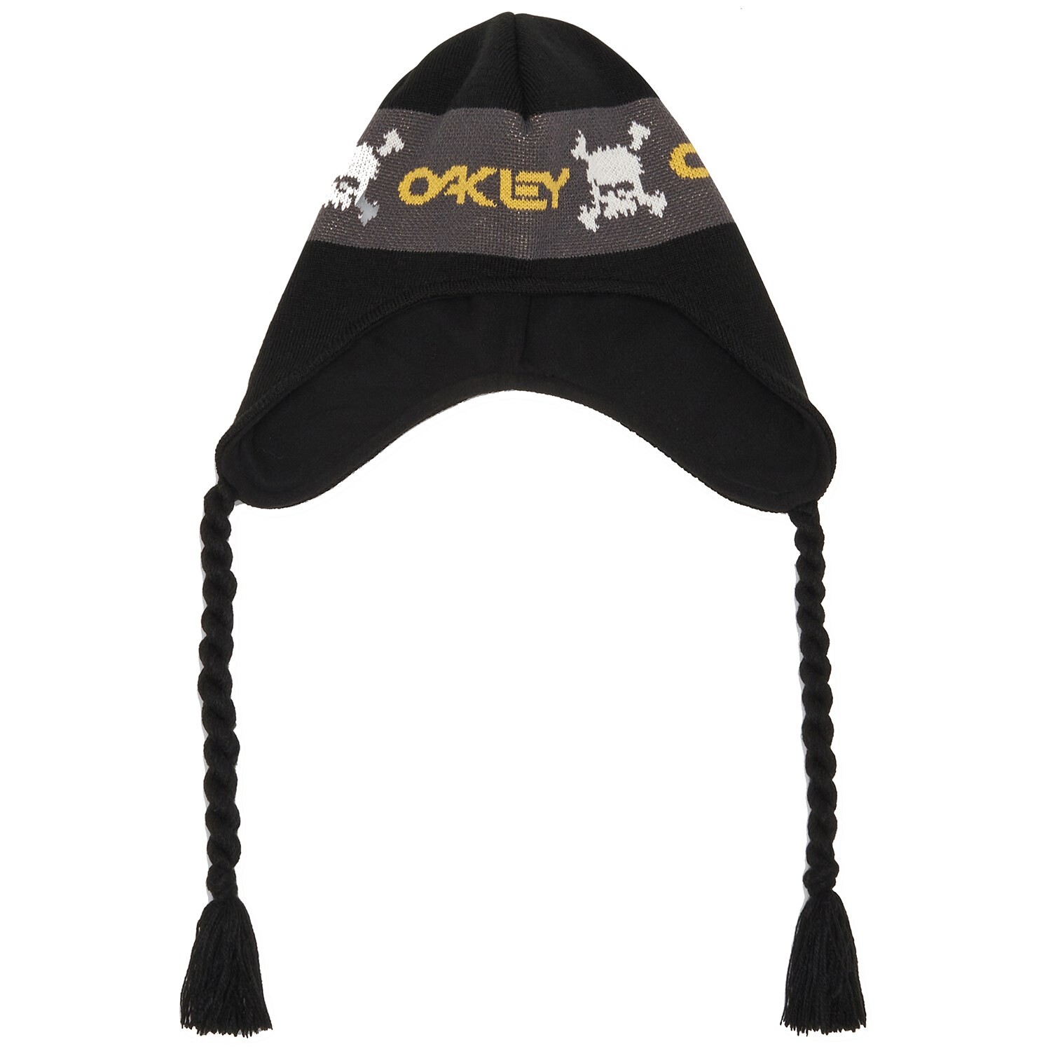 

Шапка - Бини Oakley TC Skulls Flaps, черный