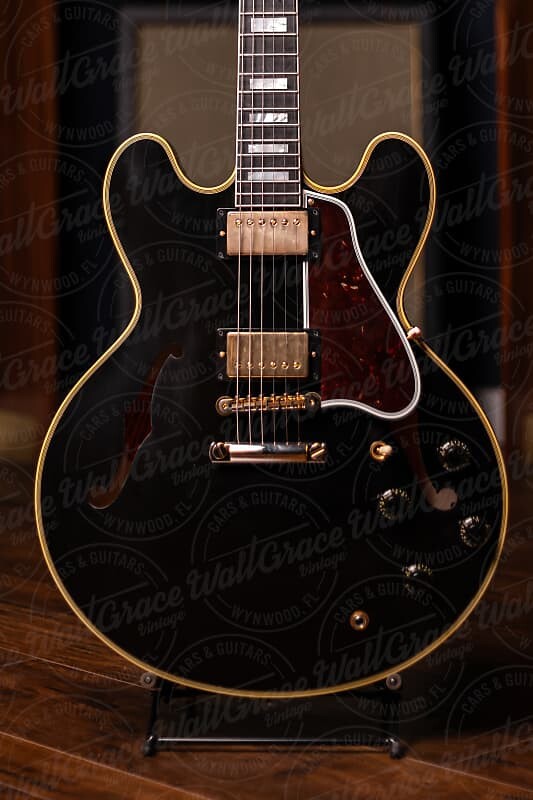 

Электрогитара Gibson Custom Shop 1959 ES-355 Reissue Stop Bar VOS - Ebony