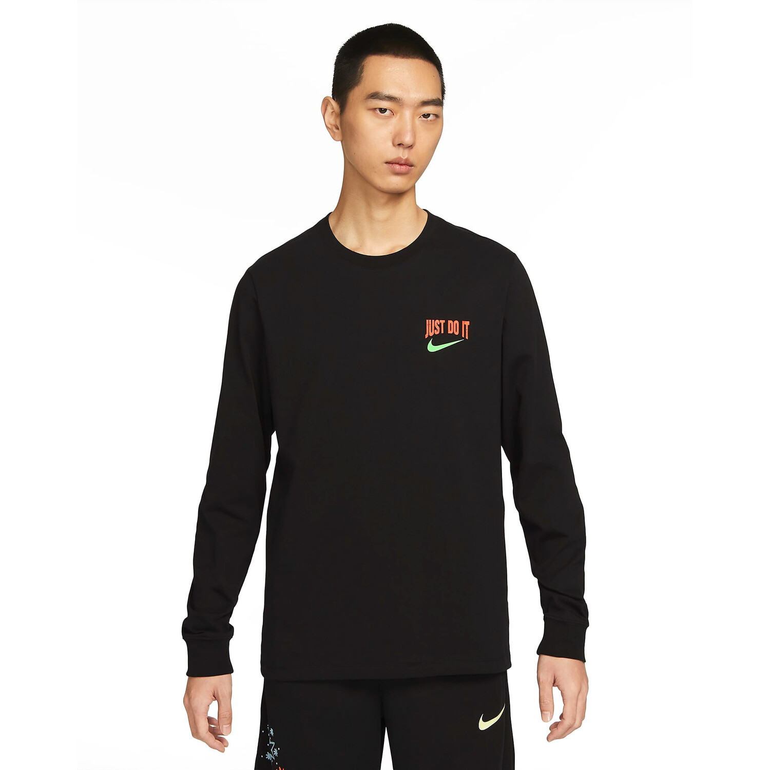 

Лонгслив Nike, черный