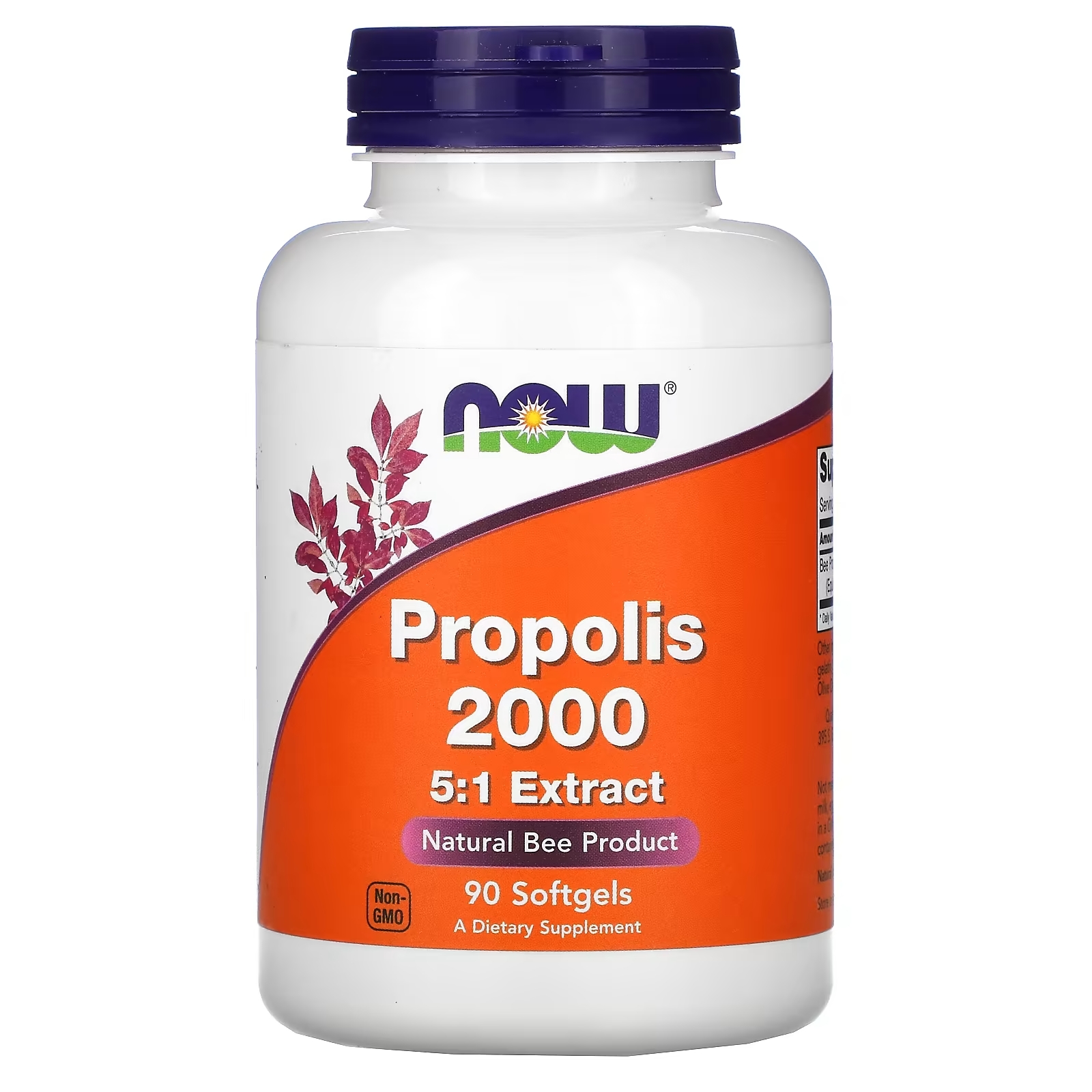 NOW Foods прополис 2000, 90 капсул now foods прополис 2000 90 капсул