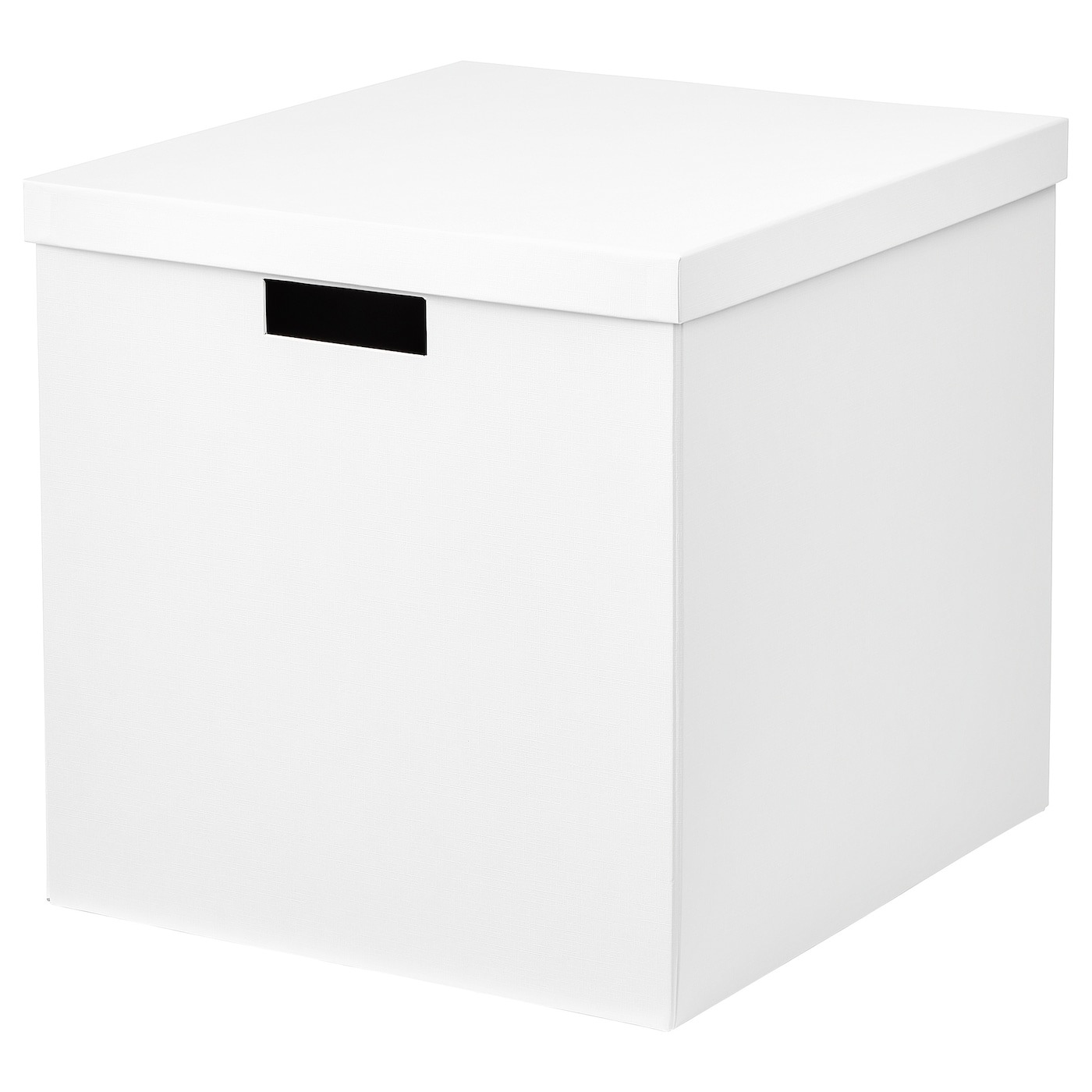TJENA ТЬЕНА Коробка с крышкой, белый, 32x35x32 см IKEA