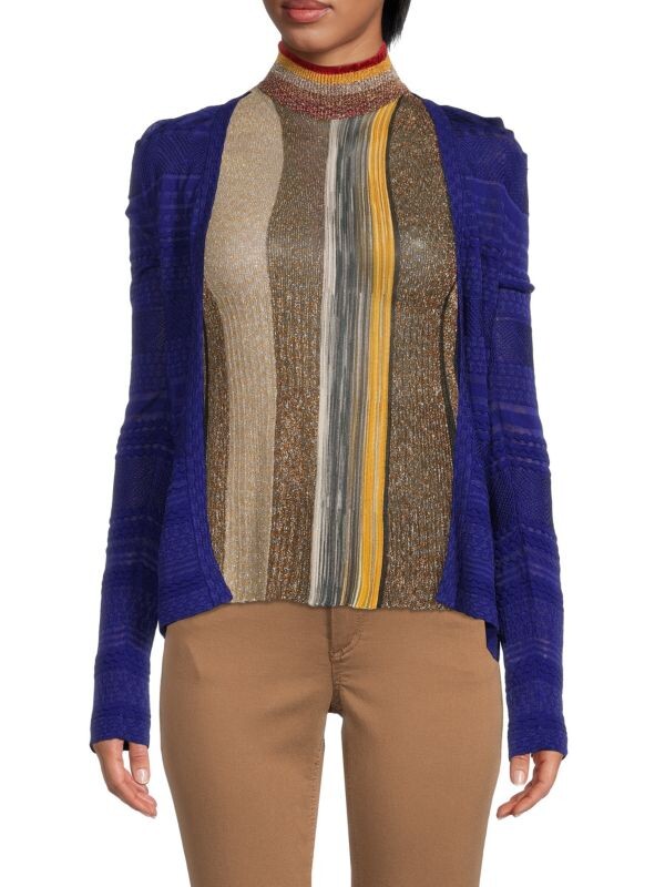 

Узорчатый свитер Missoni Spectrum, голубой