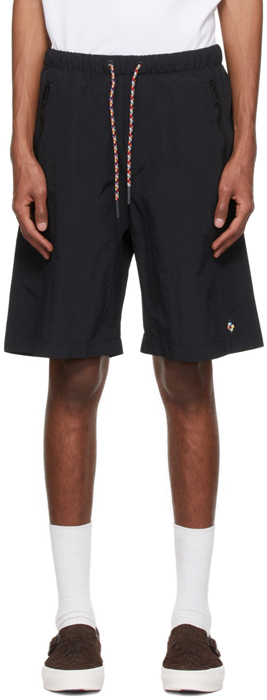 

Черные нейлоновые шорты Marcelo Burlon County of Milan