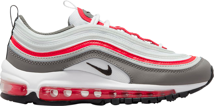 

Кроссовки Nike Air Max 97 GS 'White Flat Pewter', белый