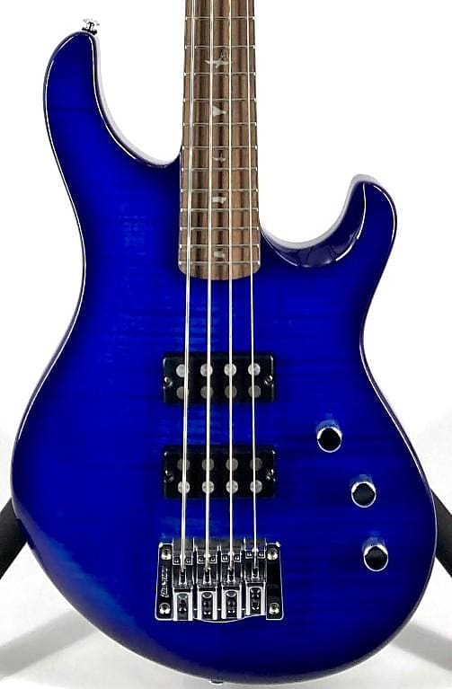 цена Paul Reed Smith SE Kingfisher 4-струнная электрическая бас-гитара Faded Blue Серийный номер: E70096 PRS Paul Reed Smith SE Kingfisher 4 String Electric Bass Guitar Faded Ser#: E70096
