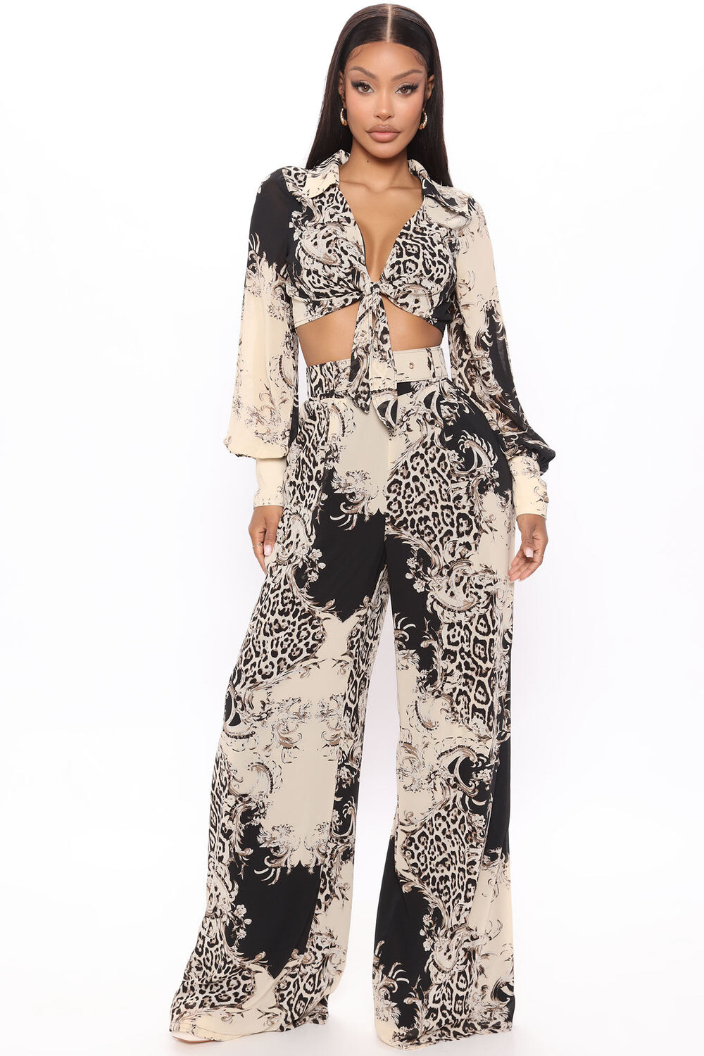

Брюки Fashion Nova SM5313, серо-коричневый