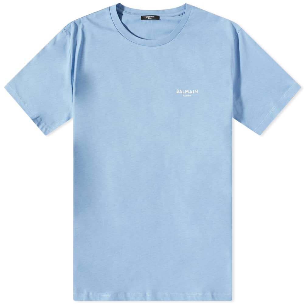 

Футболка Balmain Flock Small Logo Tee