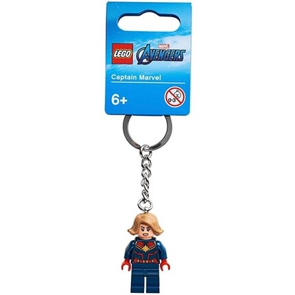

Брелок для ключей Lego 854064 Super Heroes капитан Марвел