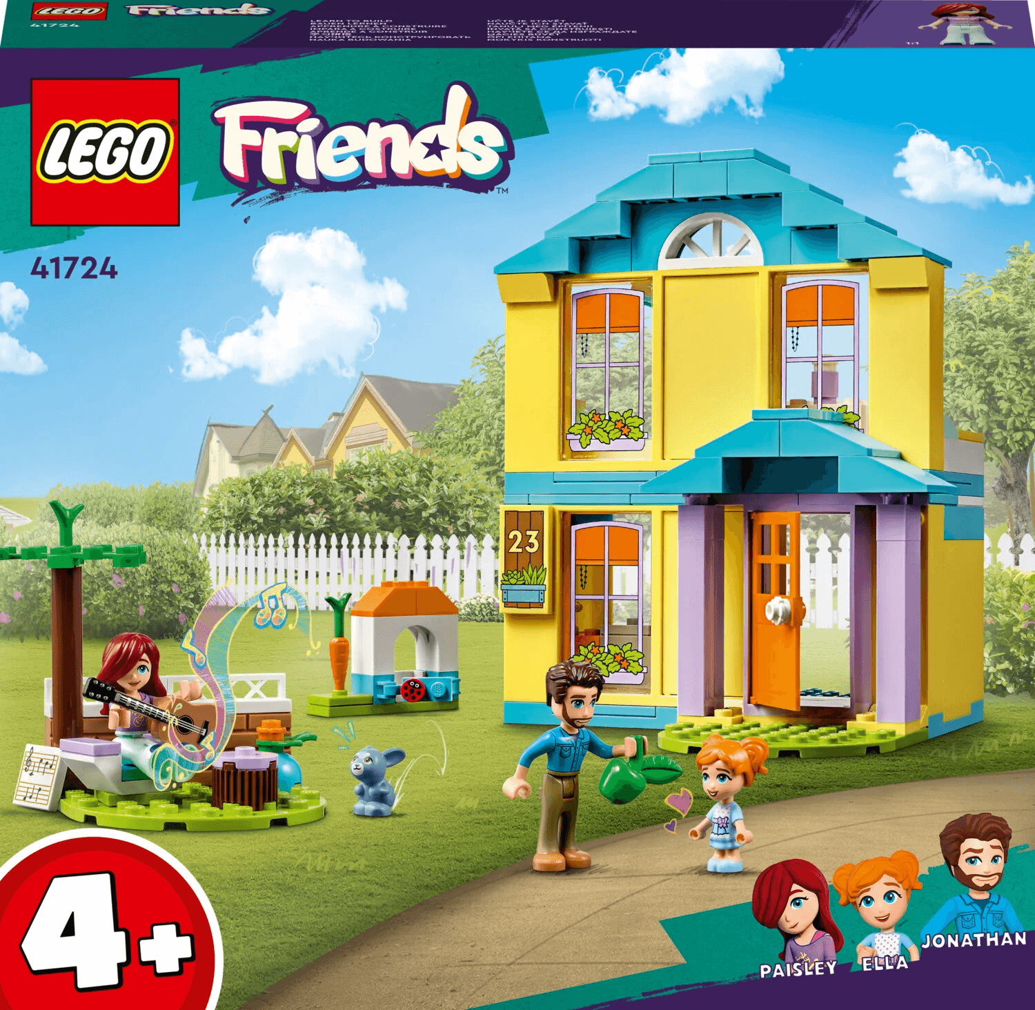 Конструктор LEGO Friends Дом Пейсли 41724, 185 деталей конструктор lego friends pop star music tour bus 42619 845 деталей