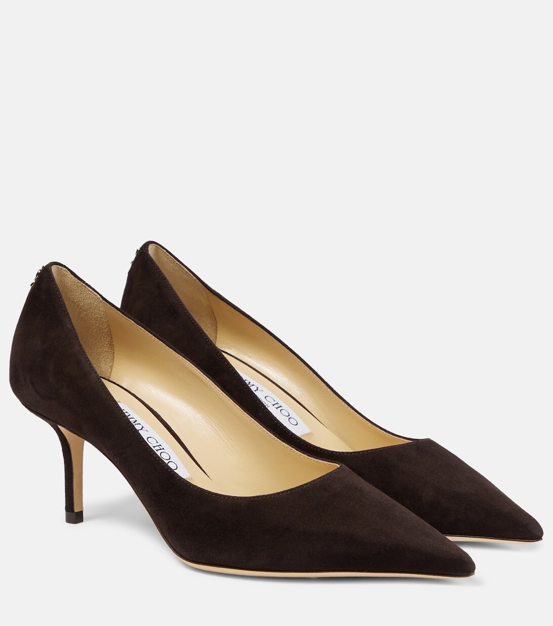 

Замшевые туфли Love 65 Jimmy Choo, коричневый