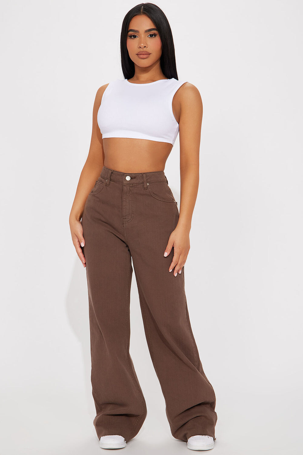 

Джинсы Fashion Nova ZD522017P, коричневый