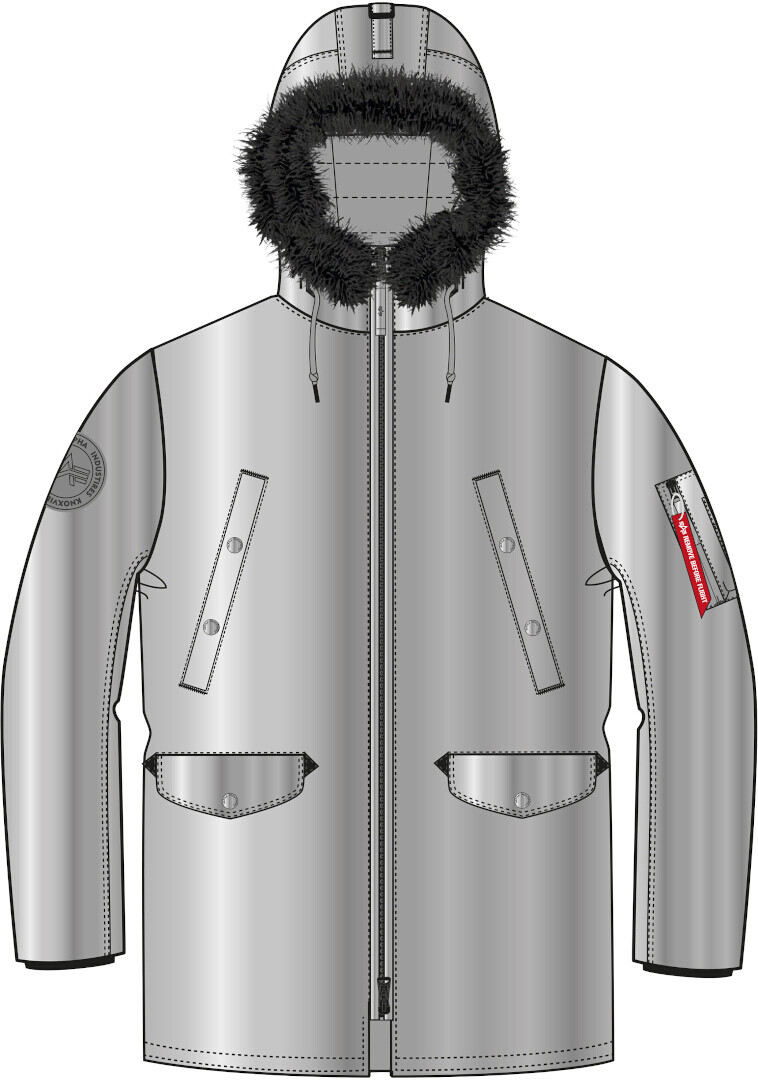 

Куртка Alpha Industries N3B Reflective