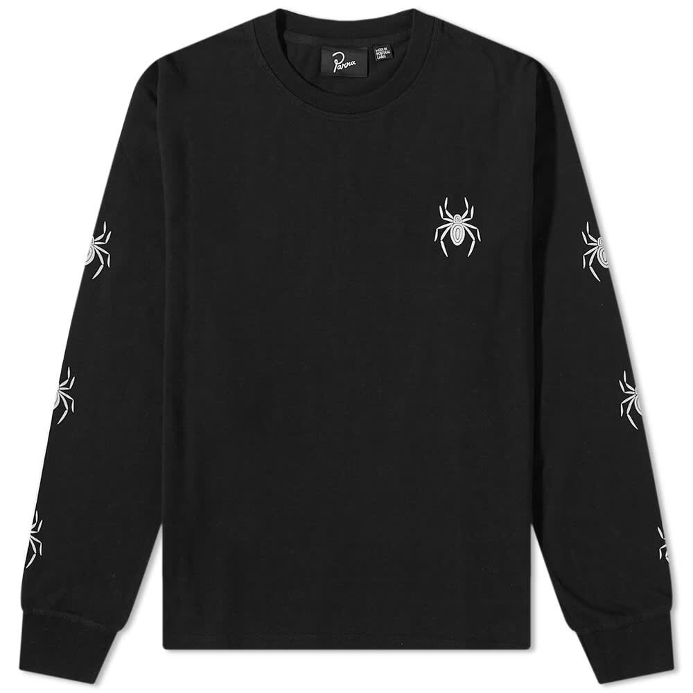 

Футболка By Parra Long Sleeve Spidered Tee, Черный