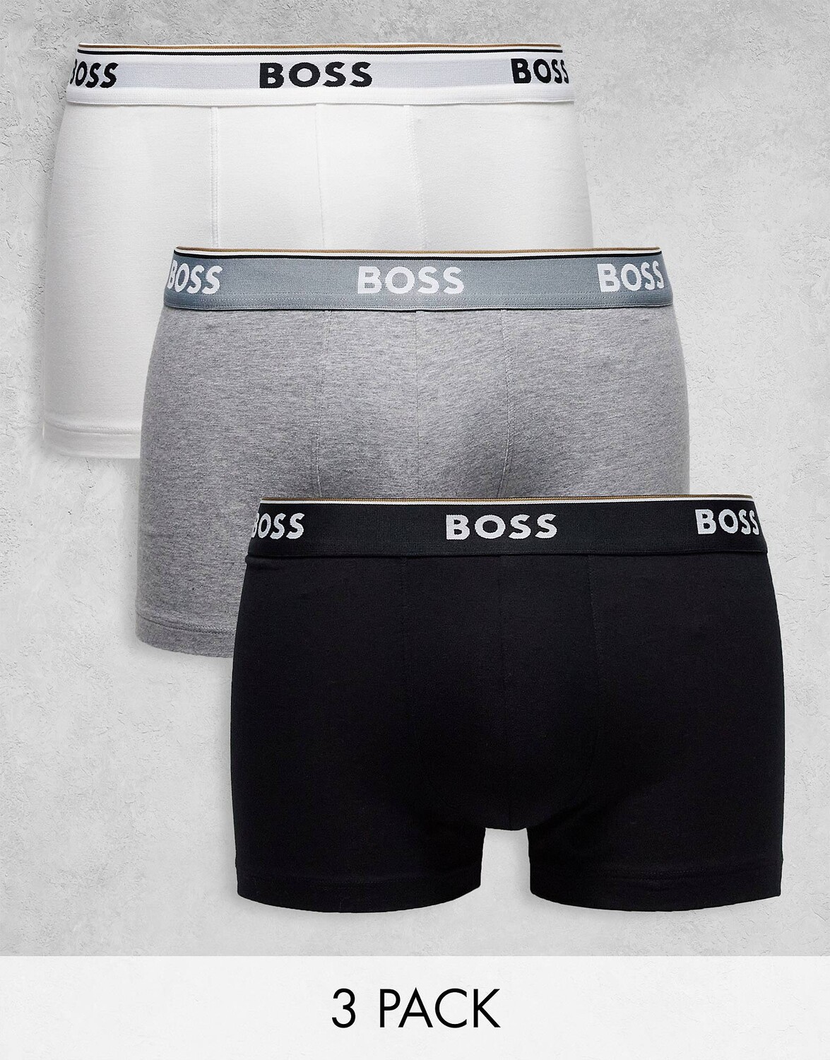 

Комплект из 3 плавок белого/серого/черного цвета BOSS Bodywear