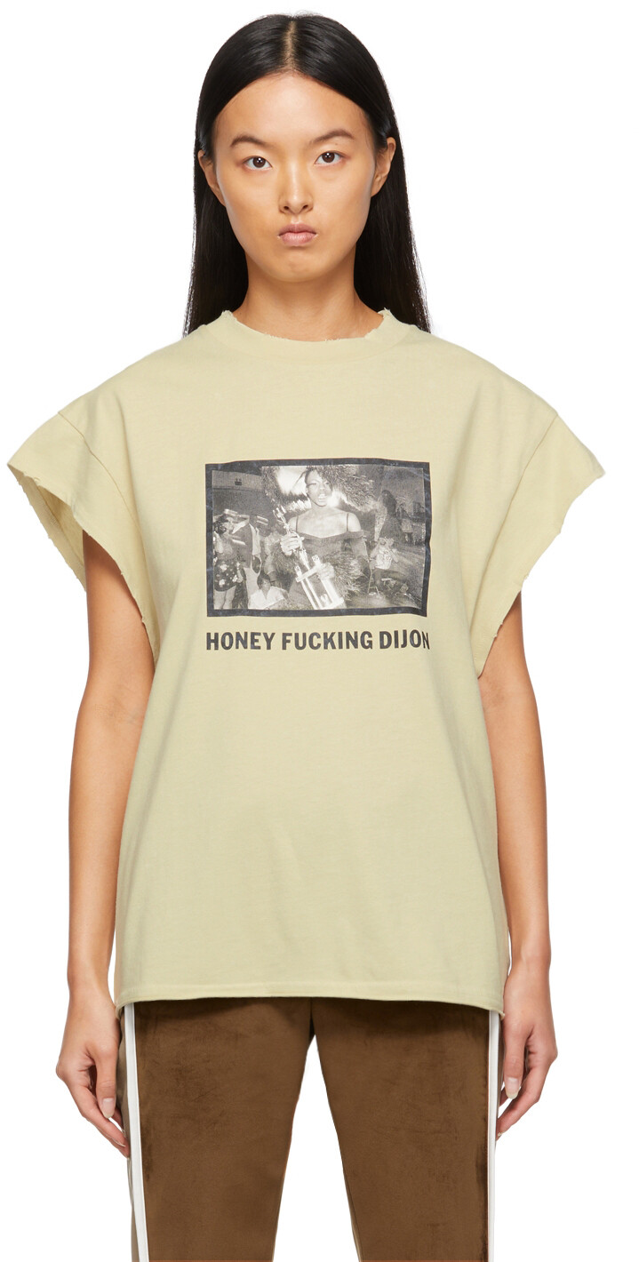 

Зеленая футболка Тина Пол Honey Fucking Dijon