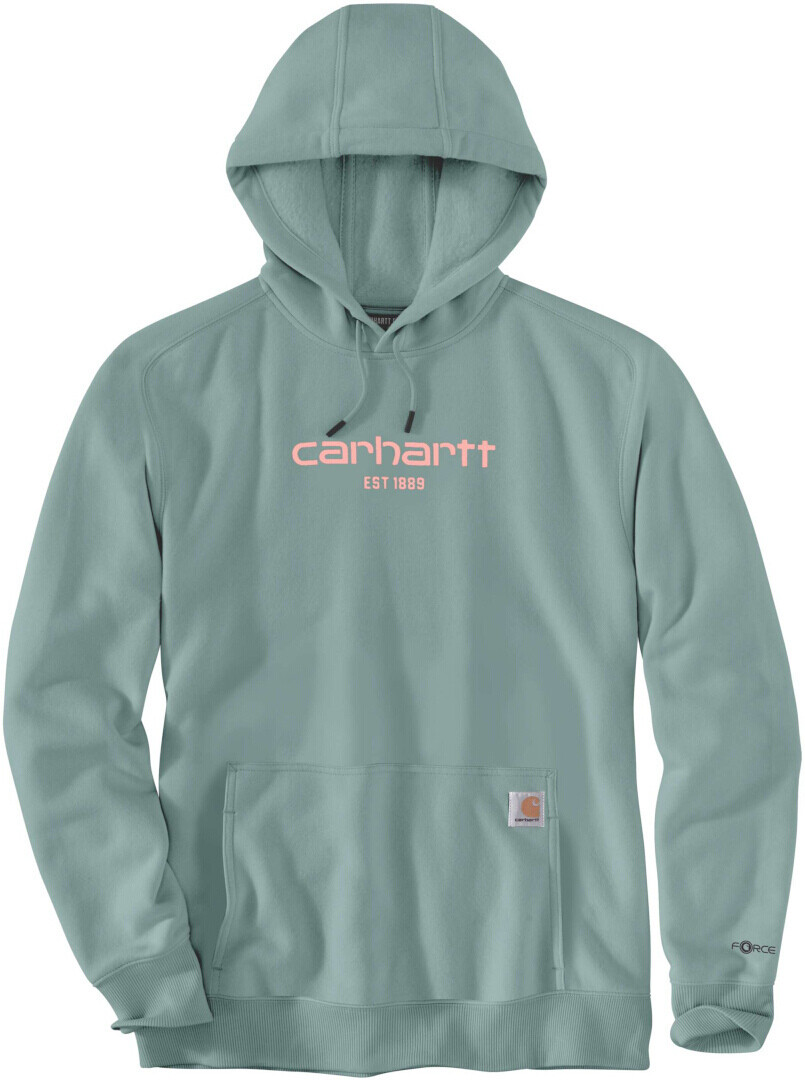 цена Толстовка Carhartt Lightweight Logo Graphic, зеленый