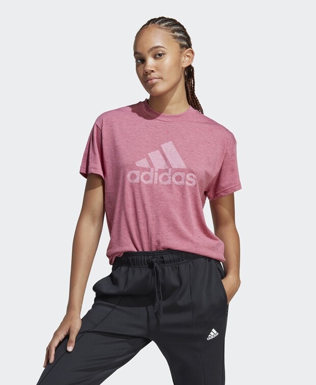 

Футболка adidas, розовый