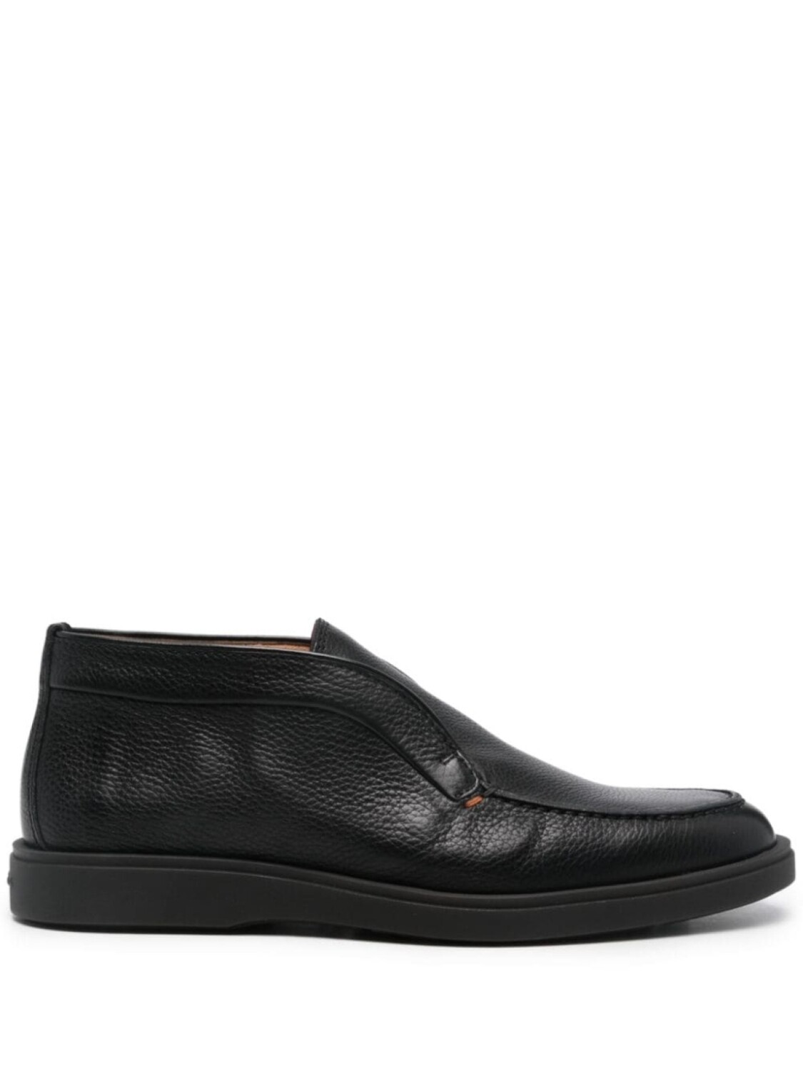 

Santoni кожаные лоферы, черный