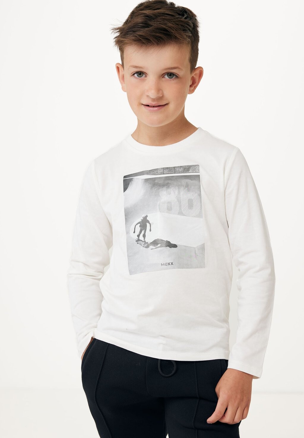 Рубашка с длинным рукавом Mexx, цвет off white рубашка с длинным рукавом mango kids цвет off white