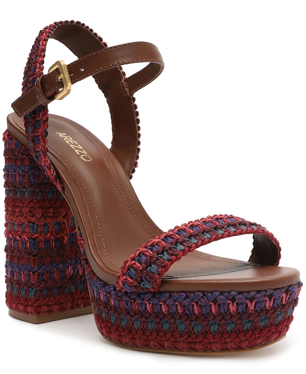 

Женские сандалии Mya High Block Arezzo