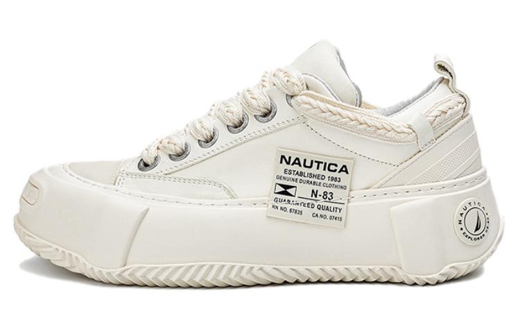 

Кроссовки Nautica Skateboarding Shoes Women's Low-top White, белый