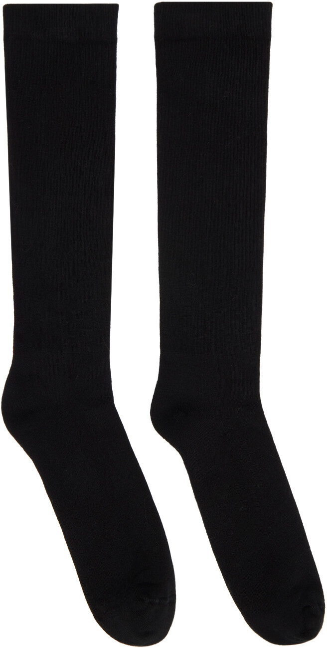 

Черные носки \писсуар\"" Rick Owens Drkshdw