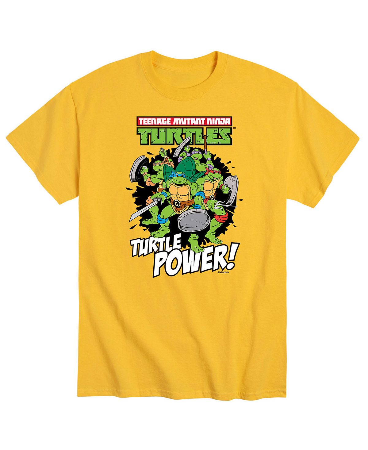 Мужская футболка teenage mutant ninja turtles power AIRWAVES фигурка metalfigs teenage mutant ninja – michelangelo 10 см
