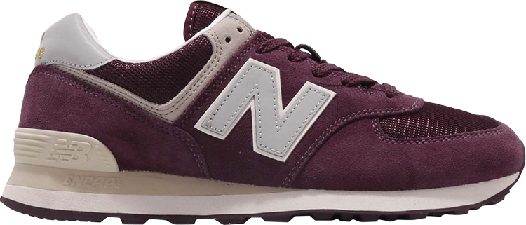 

Кроссовки New Balance 574, бордовый/серый