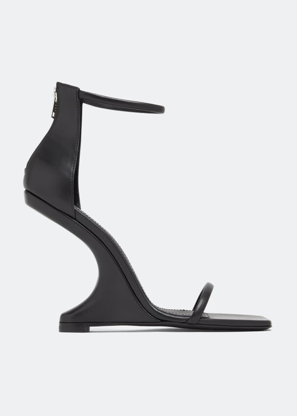 

Сандалии RICK OWENS Cantilever 11 sandals, черный