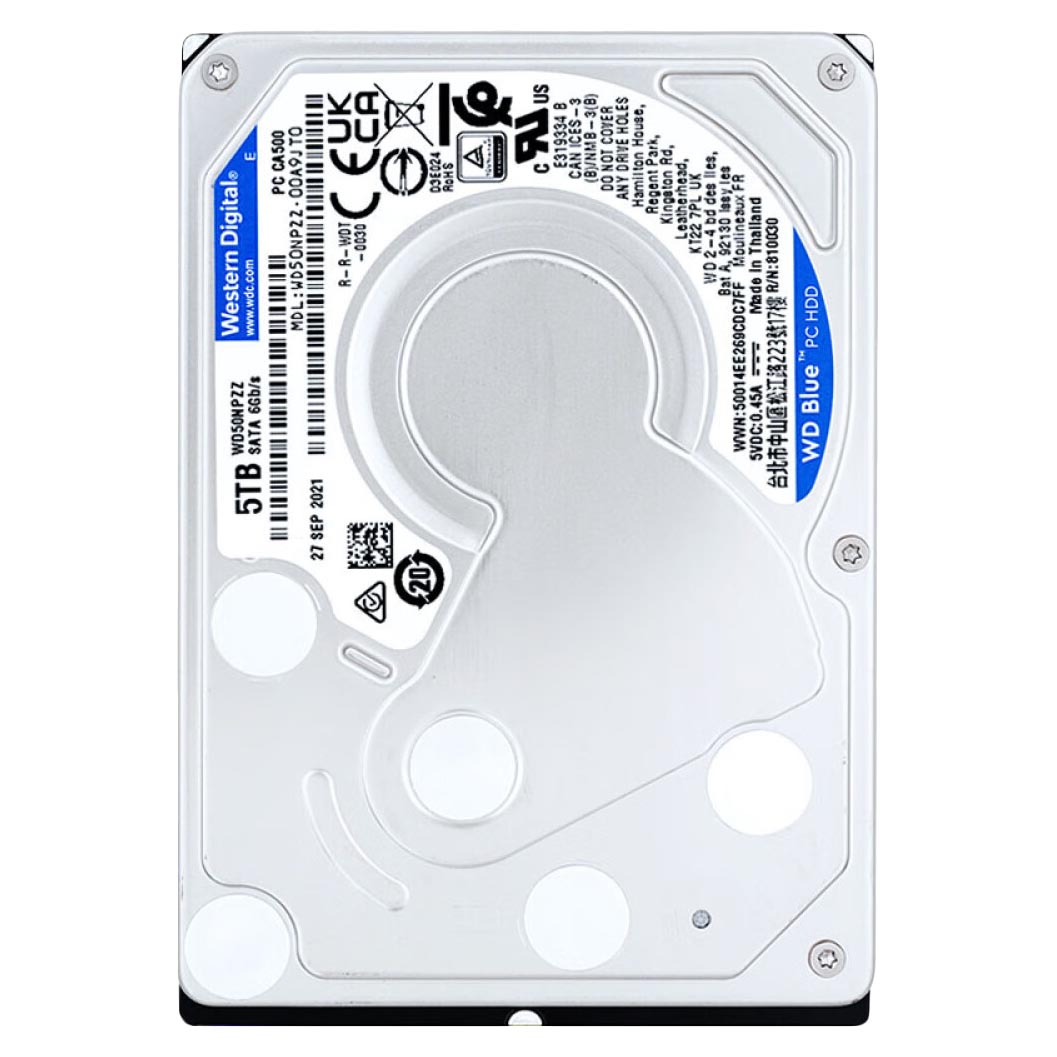 цена Внутренний жесткий диск Western Digital WD Blue PC Mobile, WD50NPZZ, 5Тб