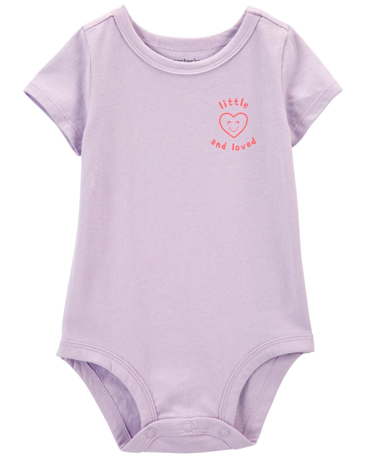 

Детское боди Little And Loved Carter's, фиолетовый