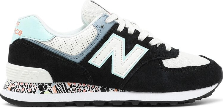 New balance 574 black mint on sale