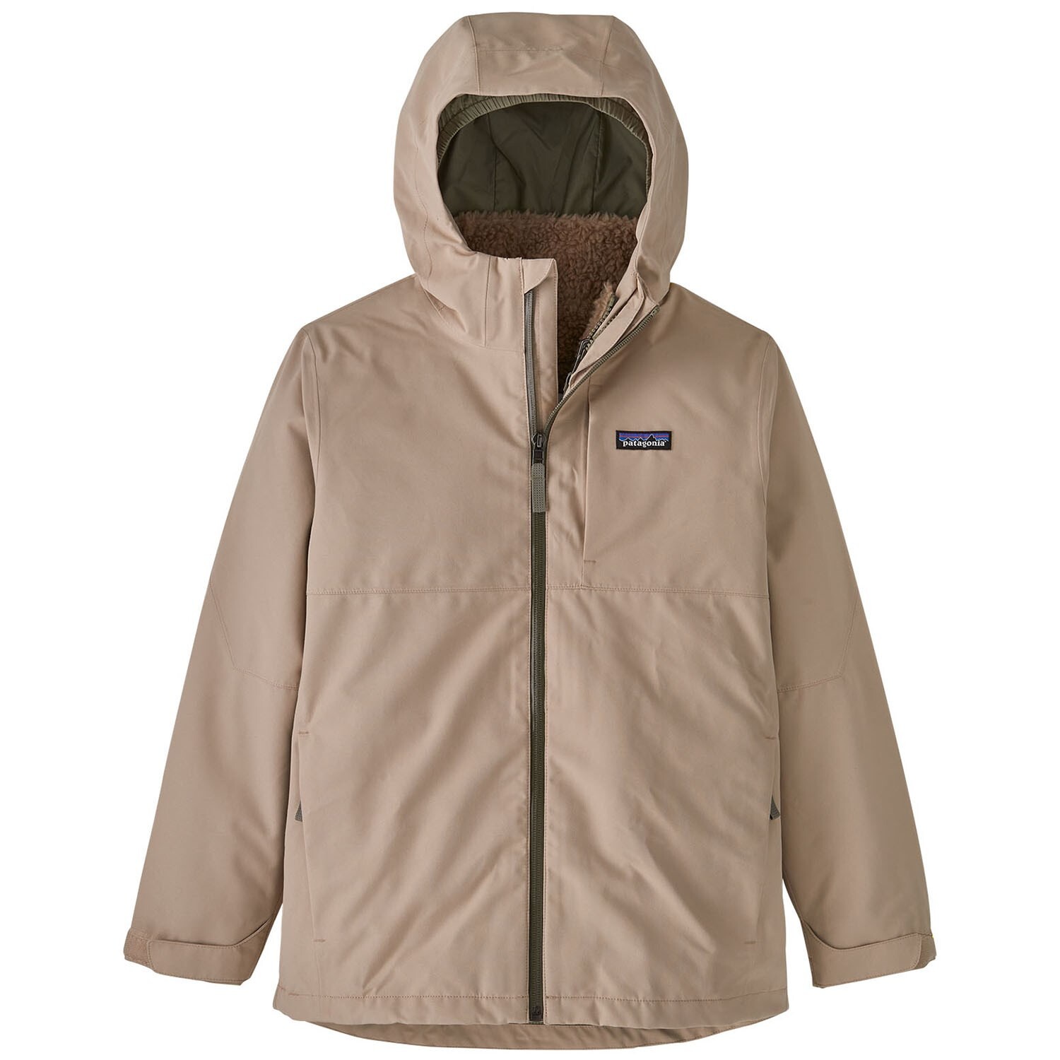 

Повседневная куртка Patagonia 4-в-1 для мальчиков, oar tan
