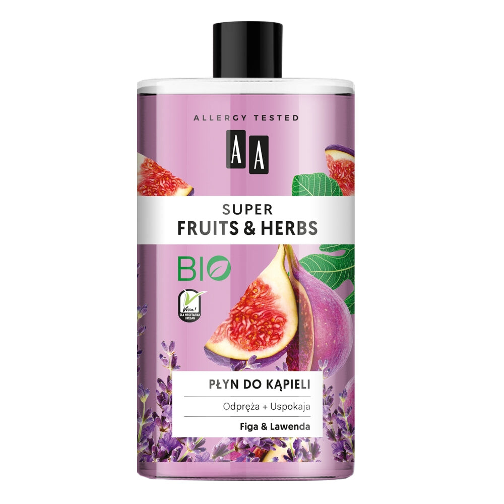 

AA Пена для ванн Super Fruits & Herbs Инжир и лаванда 750мл