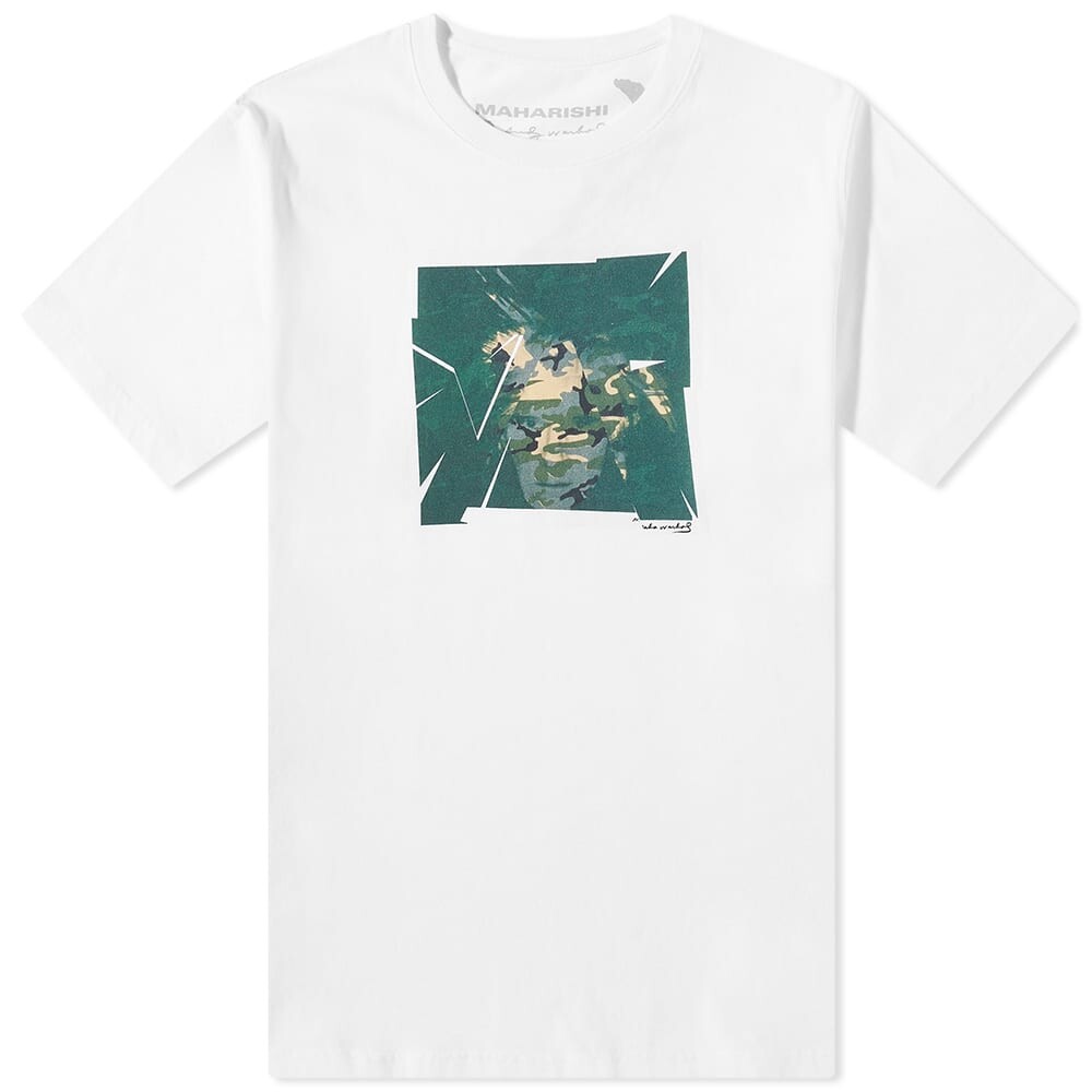 

Футболка Maharishi Cubist Warhol Fright Wig Tee, Коричневый