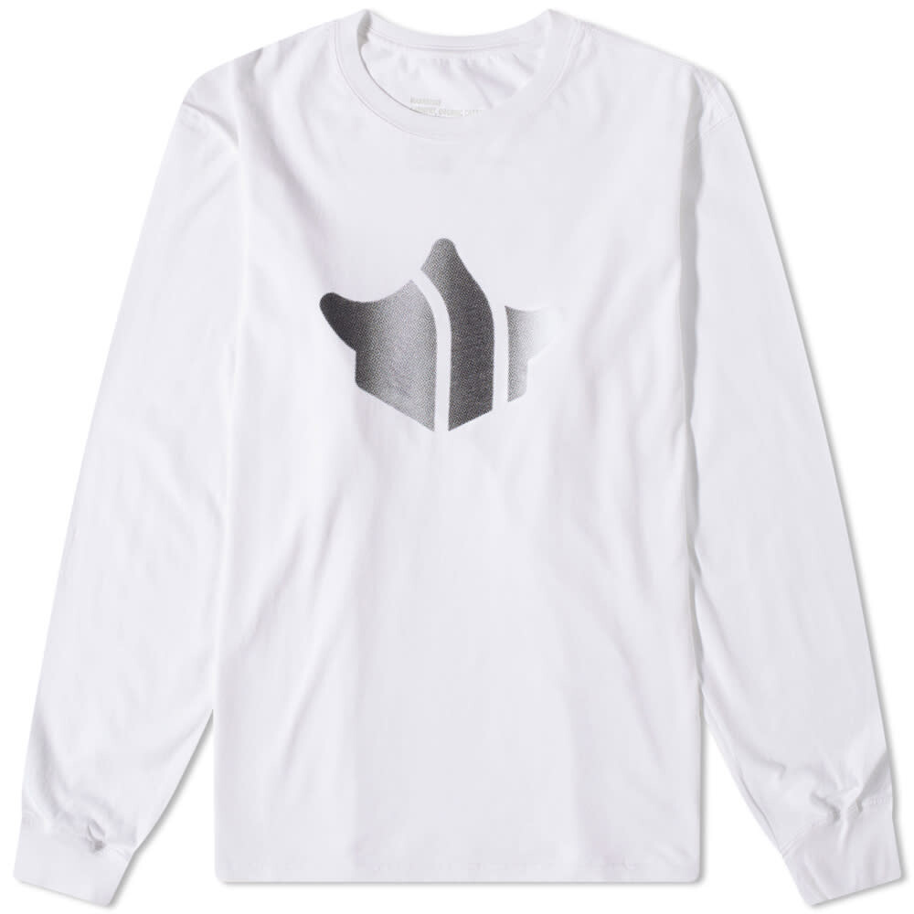 

Футболка Maharishi Long Sleeve Pointillist Logo Tee