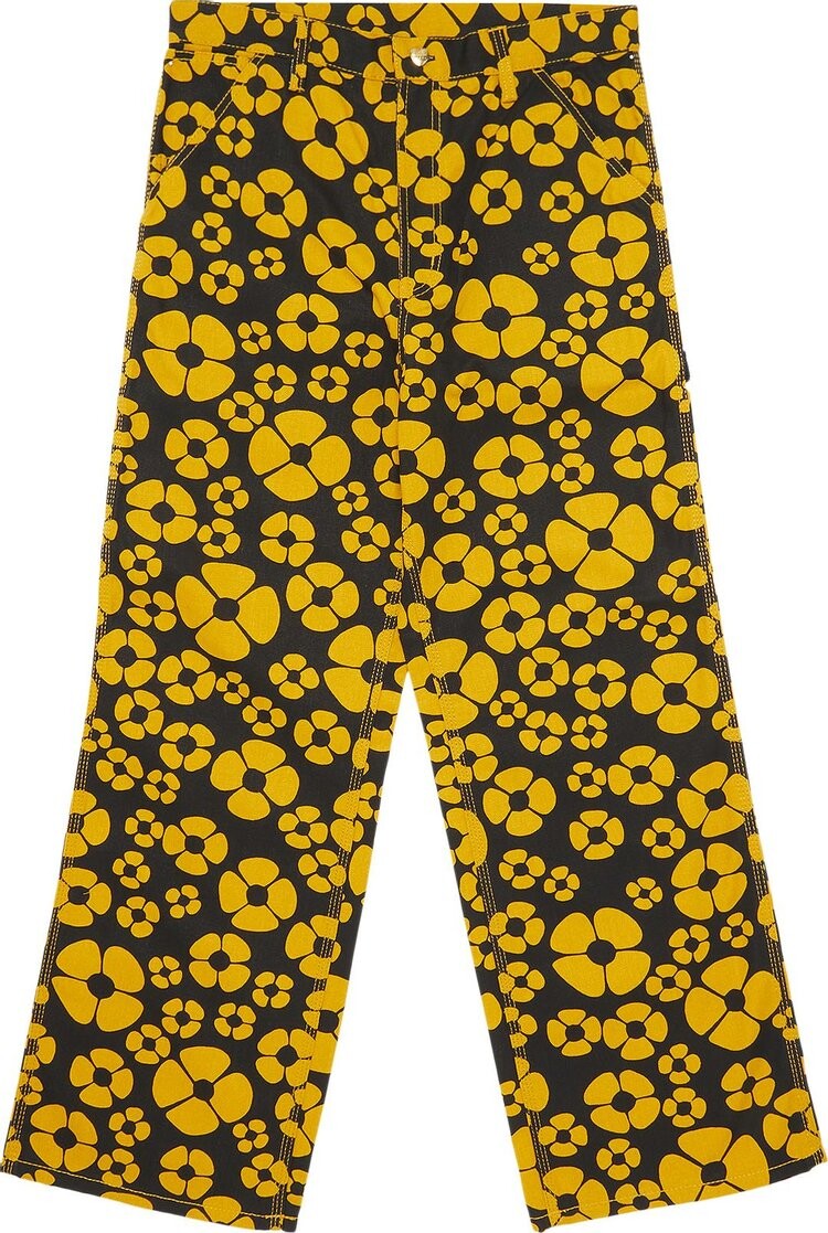 

Брюки Marni x Carhartt WIP Trousers 'Sunflower', желтый