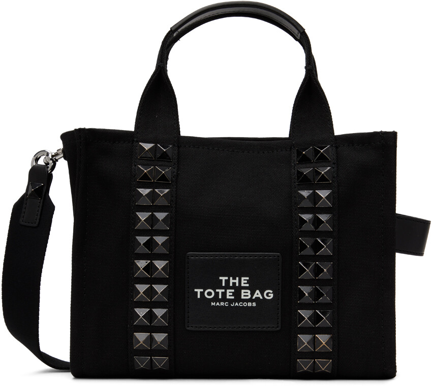 

Черная объемная сумка-тоут The Mini Tote Marc Jacobs