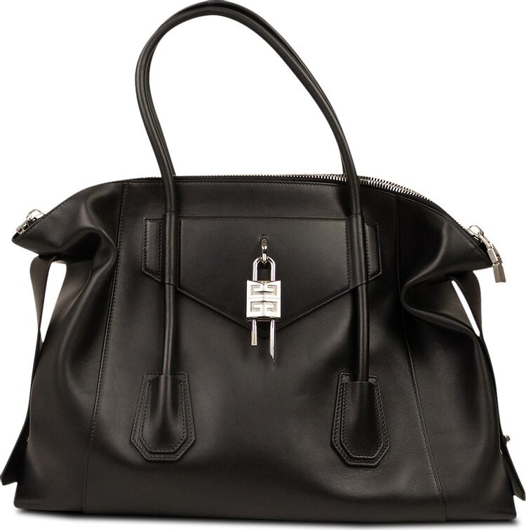 

Сумка Givenchy Medium Antigona Soft Lock Bag Black, черный
