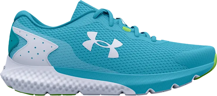 

Кроссовки Under Armour Charged Rogue 3 GS Fresco Blue Lime, синий