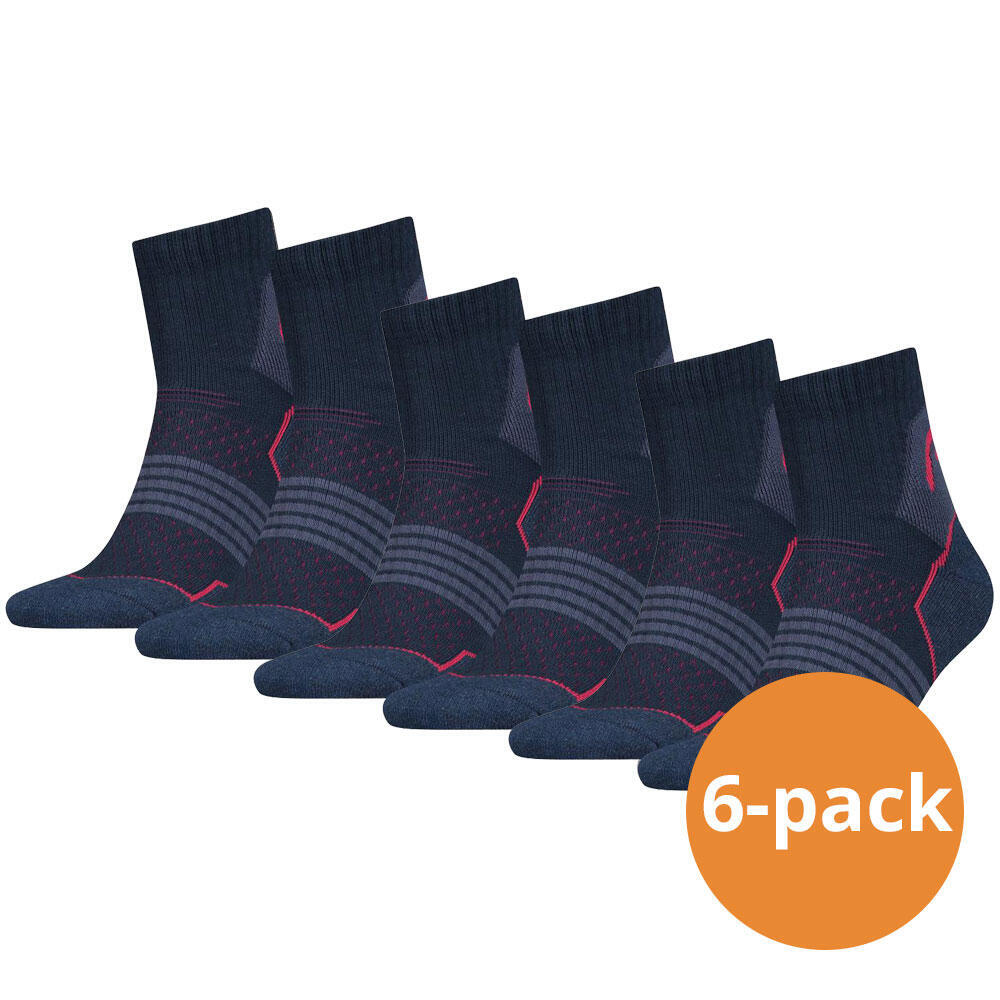 Комплект походных носков Head Unisex, 6 пар, розовый/синий baby socks cartoon 3d fruit fashion ankle socks boys girls unisex spring socks