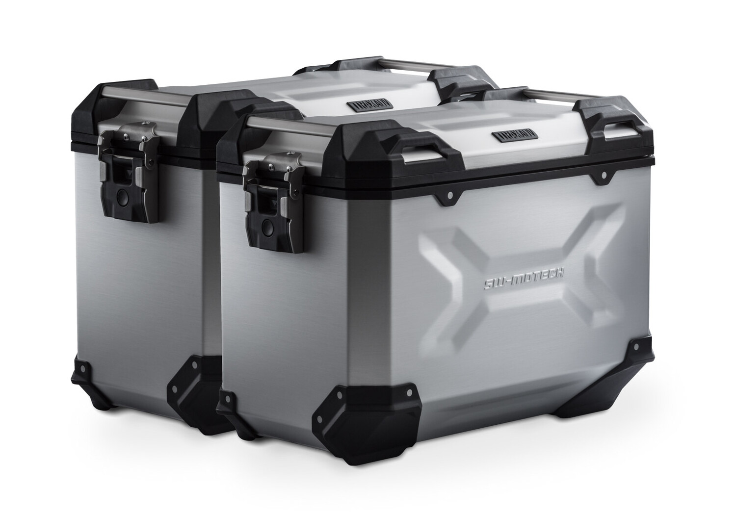

SW-Motech TRAX ADV алюминиевая корпусная система - серебро. 45/45 л. Мото Морини X-Cape 650 (21-).,